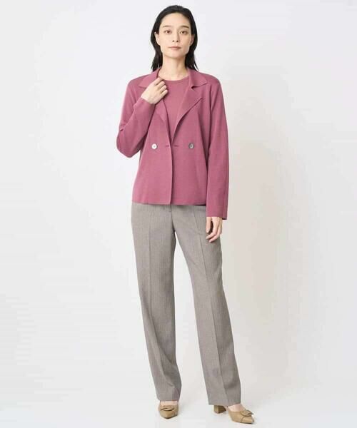 Maison de CINQ / メゾン ドゥ サンク カーディガン・ボレロ | [アンサンブル対応]襟付ニットカーディガン | 詳細6