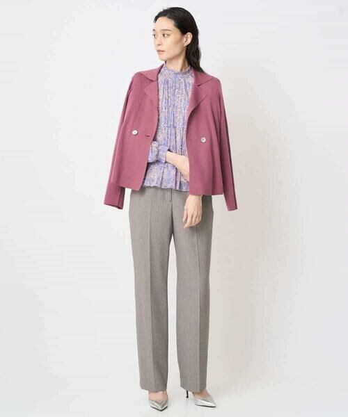 Maison de CINQ / メゾン ドゥ サンク カーディガン・ボレロ | [アンサンブル対応]襟付ニットカーディガン | 詳細7