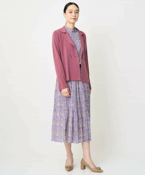 Maison de CINQ / メゾン ドゥ サンク カーディガン・ボレロ | [アンサンブル対応]襟付ニットカーディガン | 詳細8