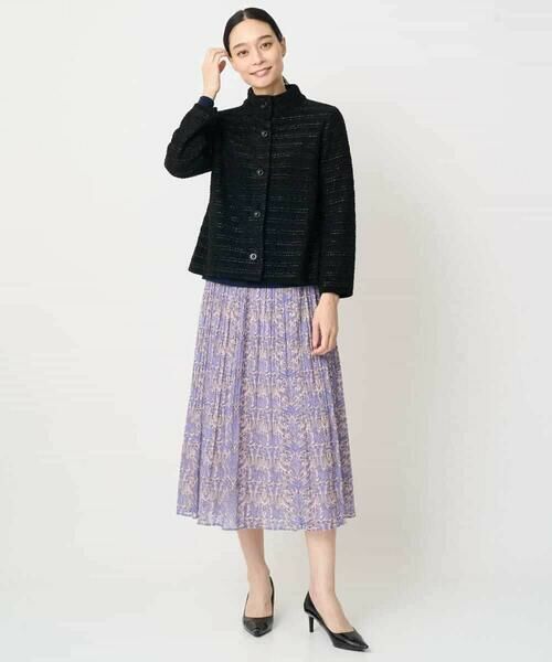 Maison de CINQ / メゾン ドゥ サンク セットアップ | ラメニットバージャケット | 詳細11