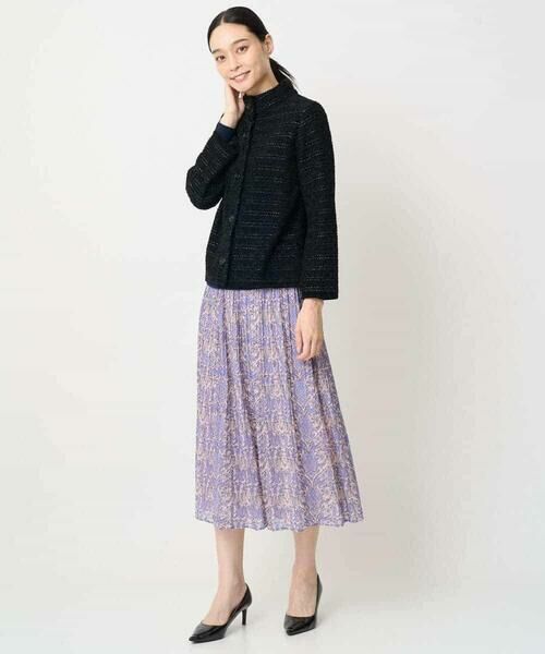 Maison de CINQ / メゾン ドゥ サンク セットアップ | ラメニットバージャケット | 詳細12