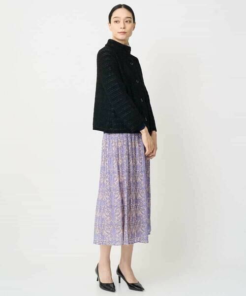 Maison de CINQ / メゾン ドゥ サンク セットアップ | ラメニットバージャケット | 詳細13