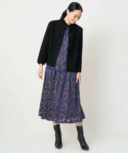 Maison de CINQ / メゾン ドゥ サンク セットアップ | ラメニットバージャケット | 詳細18