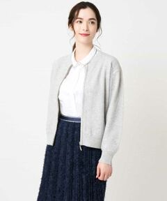 Maison de CINQ / メゾン ドゥ サンク その他アウター | チュール重ねニットブルゾン