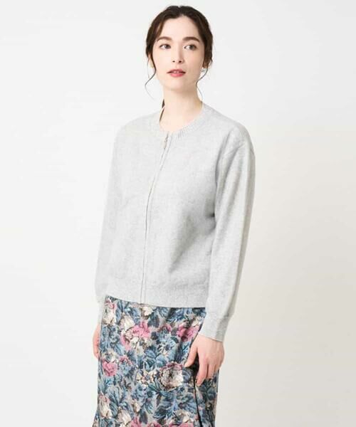 Maison de CINQ / メゾン ドゥ サンク その他アウター | チュール重ねニットブルゾン | 詳細1