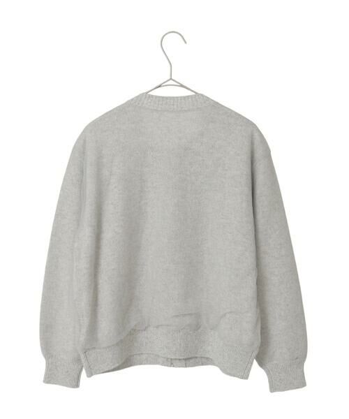 Maison de CINQ / メゾン ドゥ サンク その他アウター | チュール重ねニットブルゾン | 詳細14