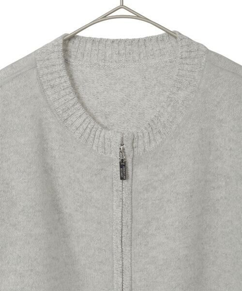 Maison de CINQ / メゾン ドゥ サンク その他アウター | チュール重ねニットブルゾン | 詳細15