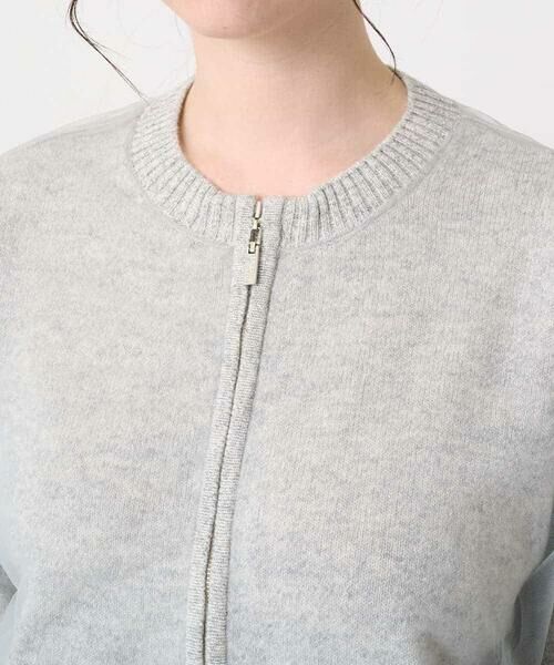 Maison de CINQ / メゾン ドゥ サンク その他アウター | チュール重ねニットブルゾン | 詳細4