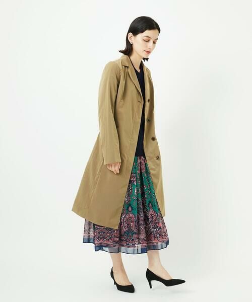 シャンブレーロングコート （その他アウター）｜Maison de CINQ