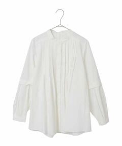 Maison de CINQ / メゾン ドゥ サンク シャツ・ブラウス | 【小さいサイズ】ピンタックコンシャスブラウス