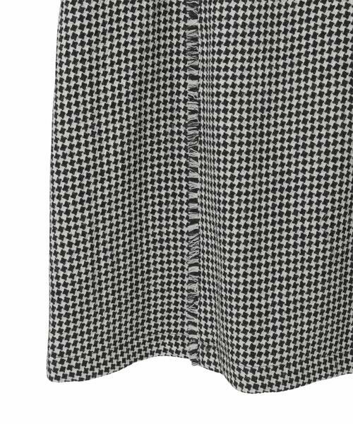Maison de CINQ / メゾン ドゥ サンク ロング・マキシ丈スカート | 【小さいサイズ/セットアップ対応】千鳥チェックツイードジャンパースカート | 詳細13