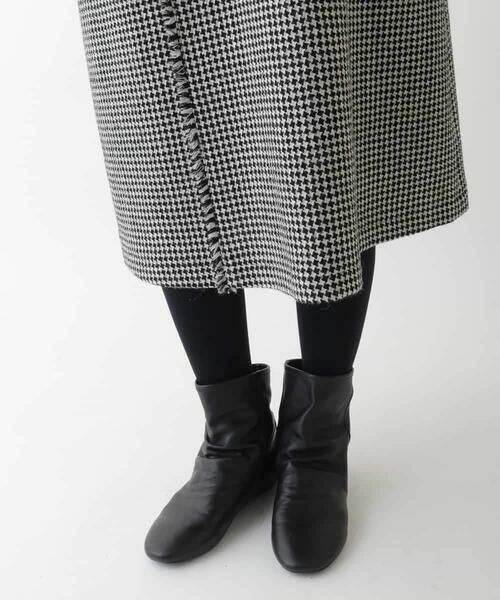 Maison de CINQ / メゾン ドゥ サンク ロング・マキシ丈スカート | 【小さいサイズ/セットアップ対応】千鳥チェックツイードジャンパースカート | 詳細15