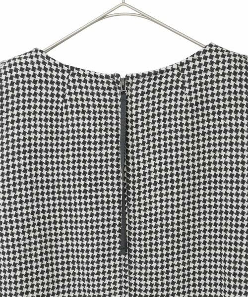 Maison de CINQ / メゾン ドゥ サンク ロング・マキシ丈スカート | 【小さいサイズ/セットアップ対応】千鳥チェックツイードジャンパースカート | 詳細8