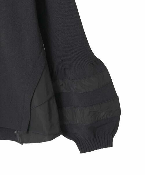 Maison de CINQ / メゾン ドゥ サンク ニット・セーター | 【小さいサイズ】異素材ジョイントニットプルオーバー | 詳細3