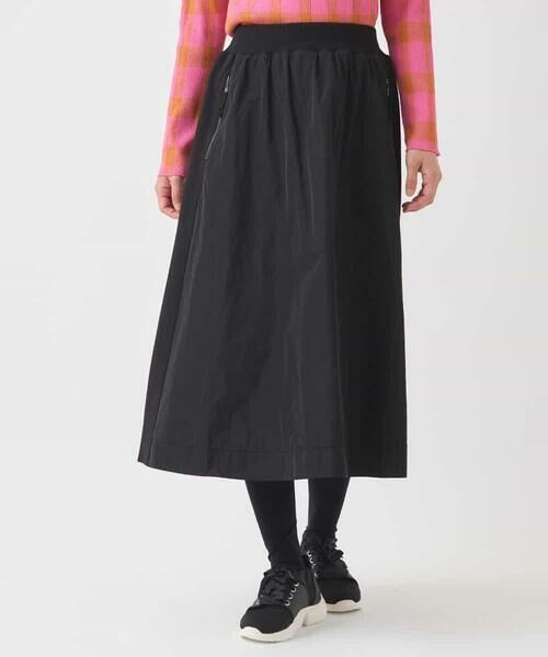 Maison de CINQ / メゾン ドゥ サンク ロング・マキシ丈スカート | 【小さいサイズ】異素材ジョイントニットスカート | 詳細2
