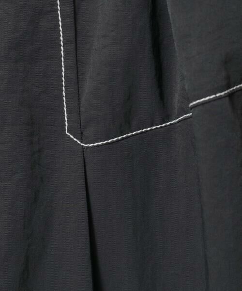 Maison de CINQ / メゾン ドゥ サンク ロング・マキシ丈スカート | 【小さいサイズ】ステッチデザインフレアスカート /洗える | 詳細19