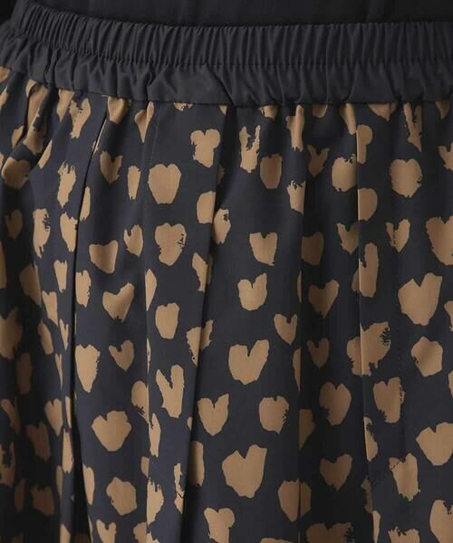 Maison de CINQ / メゾン ドゥ サンク ロング・マキシ丈スカート | 【小さいサイズ】ハート柄ドットプリントフレアスカート | 詳細8