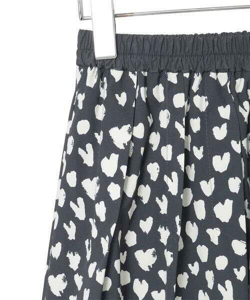 Maison de CINQ / メゾン ドゥ サンク ロング・マキシ丈スカート | 【小さいサイズ】ハート柄ドットプリントフレアスカート | 詳細18