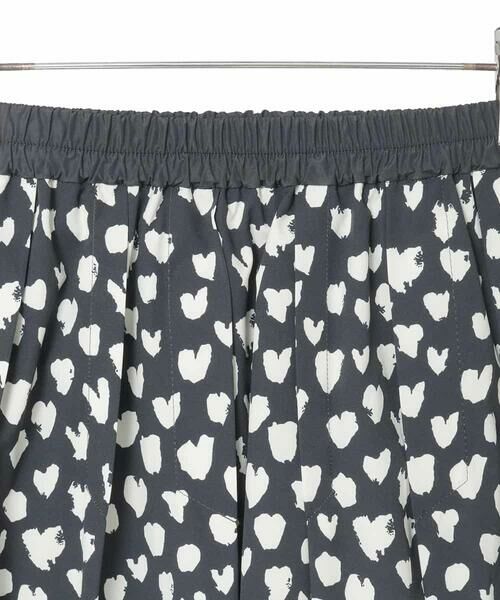 Maison de CINQ / メゾン ドゥ サンク ロング・マキシ丈スカート | 【小さいサイズ】ハート柄ドットプリントフレアスカート | 詳細19