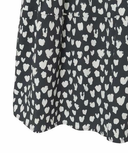 Maison de CINQ / メゾン ドゥ サンク ロング・マキシ丈スカート | 【小さいサイズ】ハート柄ドットプリントフレアスカート | 詳細20