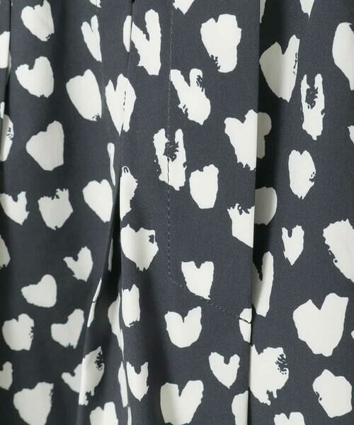 Maison de CINQ / メゾン ドゥ サンク ロング・マキシ丈スカート | 【小さいサイズ】ハート柄ドットプリントフレアスカート | 詳細21