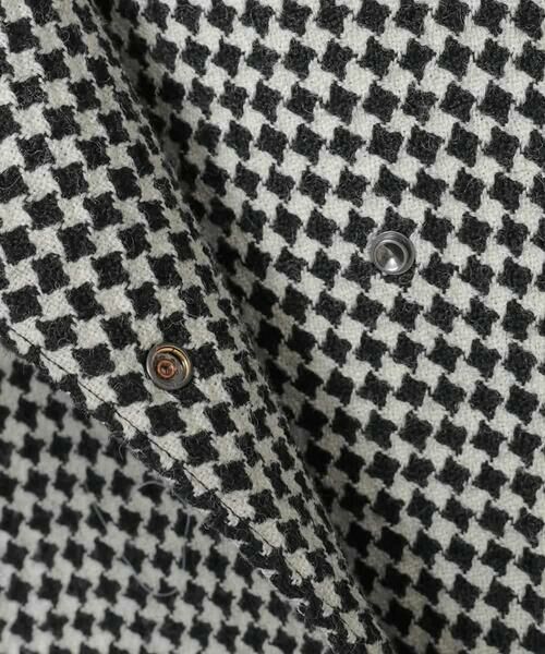 Maison de CINQ / メゾン ドゥ サンク ノーカラージャケット | 【小さいサイズ/セットアップ対応】千鳥チェックツイードジャケット | 詳細12