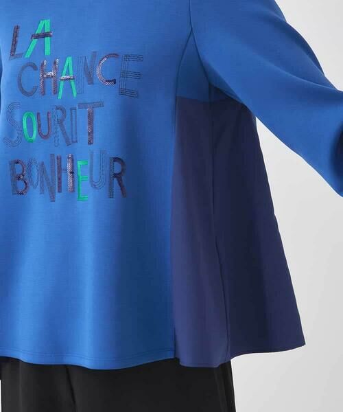 Maison de CINQ / メゾン ドゥ サンク カットソー | 【小さいサイズ】スパンコール刺繍ロゴプルオーバー | 詳細16