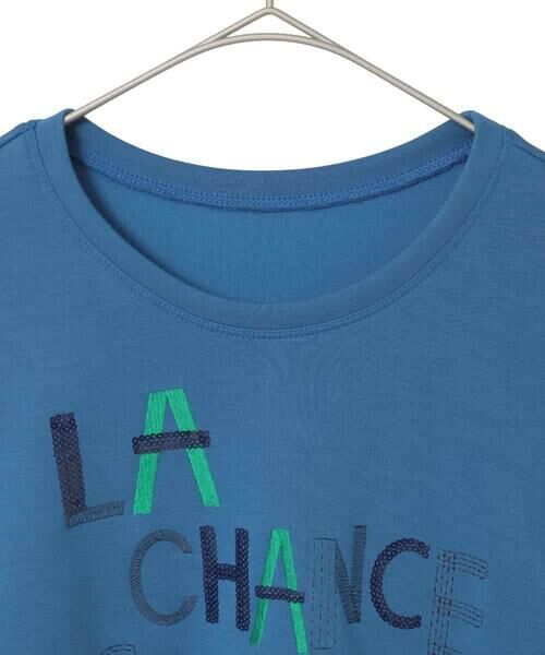 Maison de CINQ / メゾン ドゥ サンク カットソー | 【小さいサイズ】スパンコール刺繍ロゴプルオーバー | 詳細6