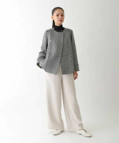 Maison de CINQ / メゾン ドゥ サンク その他パンツ | 【小さいサイズ】ソフトツイルセミワイドパンツ | 詳細12