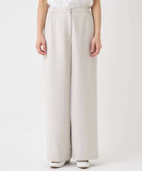 Maison de CINQ / メゾン ドゥ サンク その他パンツ | 【小さいサイズ】ソフトツイルセミワイドパンツ | 詳細27