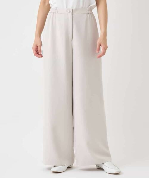 Maison de CINQ / メゾン ドゥ サンク その他パンツ | 【小さいサイズ】ソフトツイルセミワイドパンツ | 詳細28