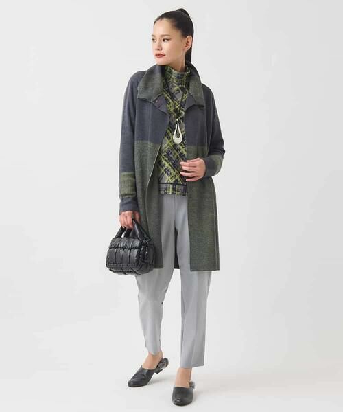 Maison de CINQ / メゾン ドゥ サンク ショート・ハーフ・半端丈パンツ | 【小さいサイズ】センタープレステーパードパンツ | 詳細11