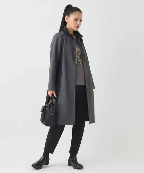 Maison de CINQ / メゾン ドゥ サンク ショート・ハーフ・半端丈パンツ | 【小さいサイズ】センタープレステーパードパンツ | 詳細18