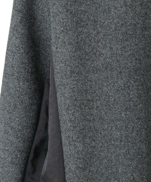 Maison de CINQ / メゾン ドゥ サンク ノーカラージャケット | 【小さいサイズ】異素材ノーカラージャケット | 詳細24