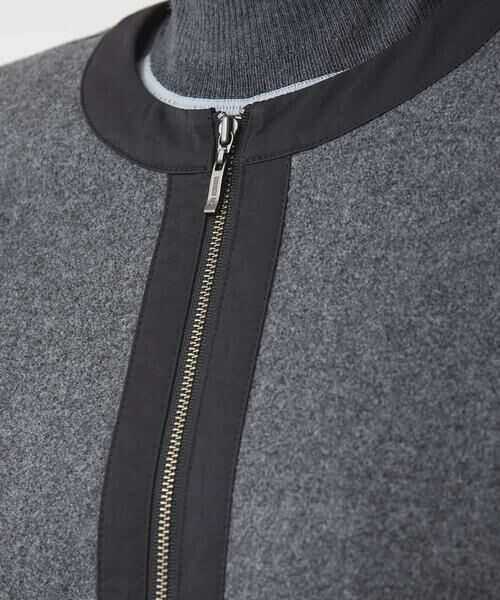 Maison de CINQ / メゾン ドゥ サンク ノーカラージャケット | 【小さいサイズ】異素材ノーカラージャケット | 詳細6