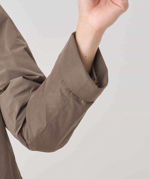 Maison de CINQ / メゾン ドゥ サンク ダウンジャケット・ベスト | 【小さいサイズ】メモリータフタフリルカラーコート | 詳細11