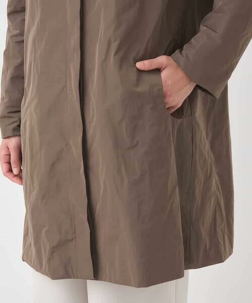 Maison de CINQ / メゾン ドゥ サンク ダウンジャケット・ベスト | 【小さいサイズ】メモリータフタフリルカラーコート | 詳細13