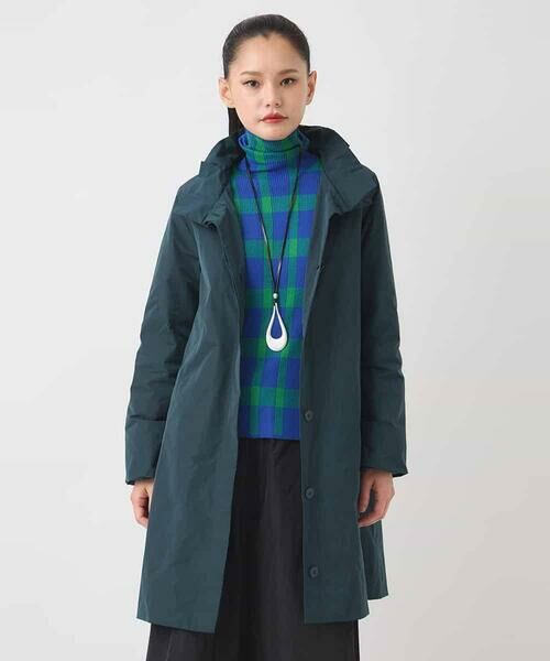 Maison de CINQ / メゾン ドゥ サンク ダウンジャケット・ベスト | 【小さいサイズ】メモリータフタフリルカラーコート | 詳細5