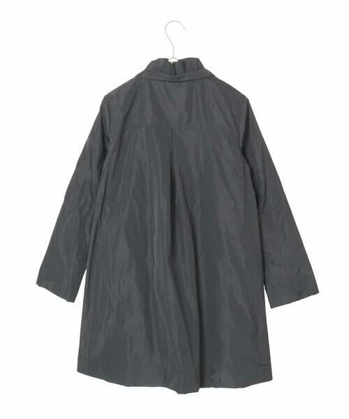 Maison de CINQ / メゾン ドゥ サンク ダウンジャケット・ベスト | 【小さいサイズ】メモリータフタフリルカラーコート | 詳細24