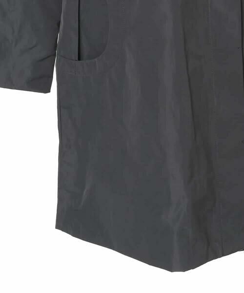 Maison de CINQ / メゾン ドゥ サンク ダウンジャケット・ベスト | 【小さいサイズ】メモリータフタフリルカラーコート | 詳細28