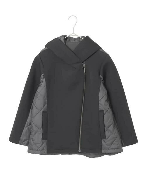 Maison de CINQ / メゾン ドゥ サンク ダウンジャケット・ベスト | 【小さいサイズ】ダンボールライトダウンジャケット（ブラック）