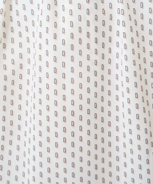 Maison de CINQ / メゾン ドゥ サンク シャツ・ブラウス | 【小さいサイズ】ボウタイ風幾何柄ブラウス/洗濯機で洗える | 詳細21