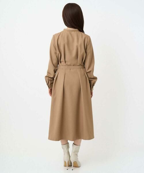 Maison de CINQ / メゾン ドゥ サンク ロング・マキシ丈ワンピース | 【小さいサイズ】ウエストタックデザインワンピース/洗濯機で洗える | 詳細5