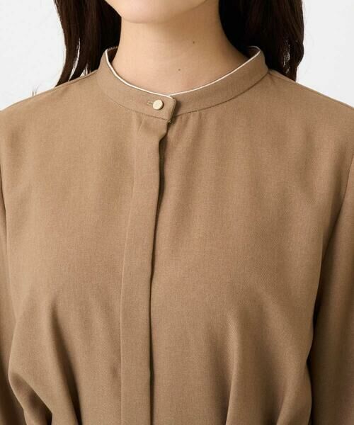 Maison de CINQ / メゾン ドゥ サンク ロング・マキシ丈ワンピース | 【小さいサイズ】ウエストタックデザインワンピース/洗濯機で洗える | 詳細6