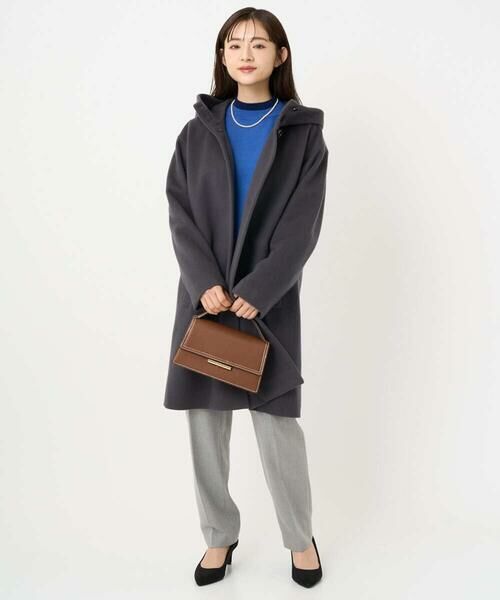 Maison de CINQ / メゾン ドゥ サンク ニット・セーター | 【小さいサイズ】配色レイヤードデザインニット/洗える | 詳細2