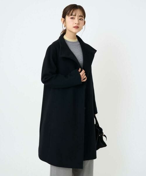 Maison de CINQ / メゾン ドゥ サンク ニット・セーター | 【小さいサイズ】配色レイヤードデザインニット/洗える | 詳細25