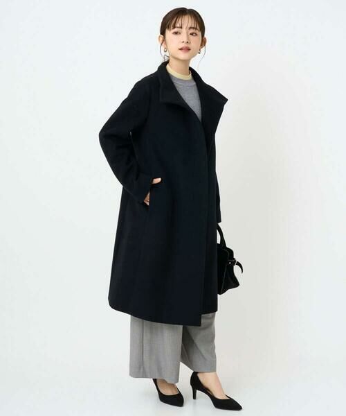 Maison de CINQ / メゾン ドゥ サンク ニット・セーター | 【小さいサイズ】配色レイヤードデザインニット/洗える | 詳細9