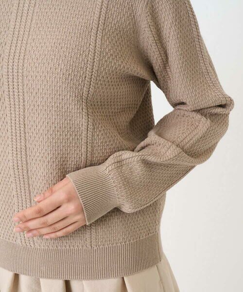 Maison de CINQ / メゾン ドゥ サンク ニット・セーター | 【小さいサイズ】ミニケーブル編みニット/洗える | 詳細19