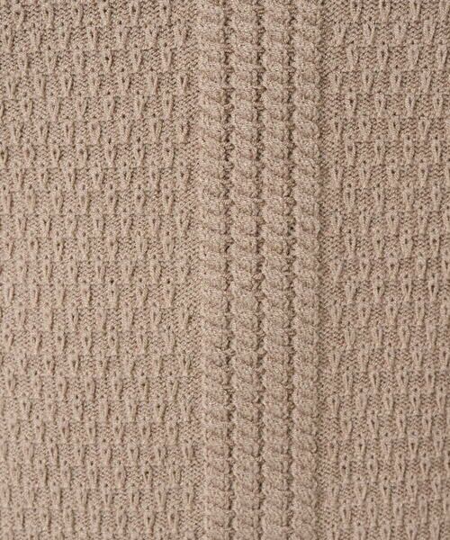 Maison de CINQ / メゾン ドゥ サンク ニット・セーター | 【小さいサイズ】ミニケーブル編みニット/洗える | 詳細21