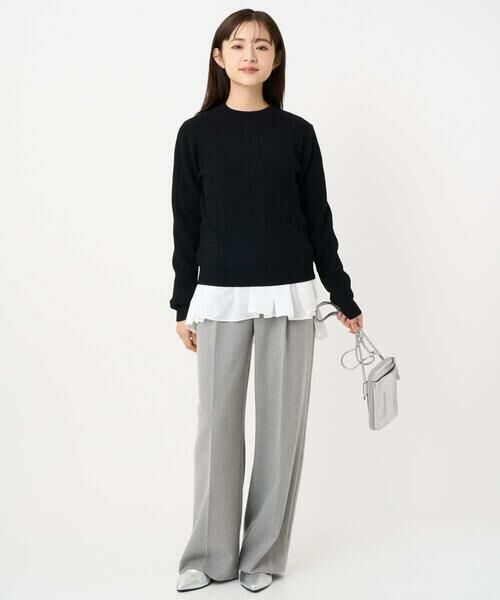 Maison de CINQ / メゾン ドゥ サンク ニット・セーター | 【小さいサイズ】ミニケーブル編みニット/洗える | 詳細24